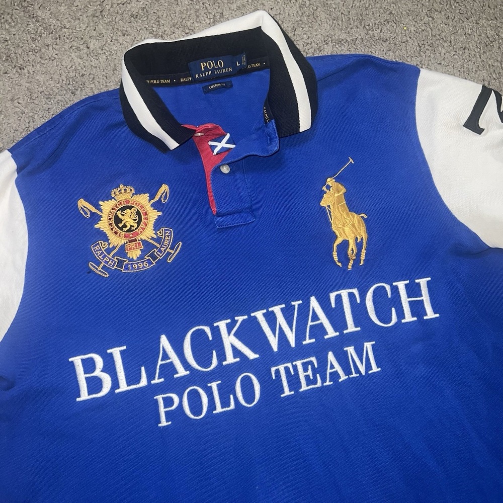 Polo Ralph Lauren Blue Collection Blackwatch Menarge Equestrian and travel,